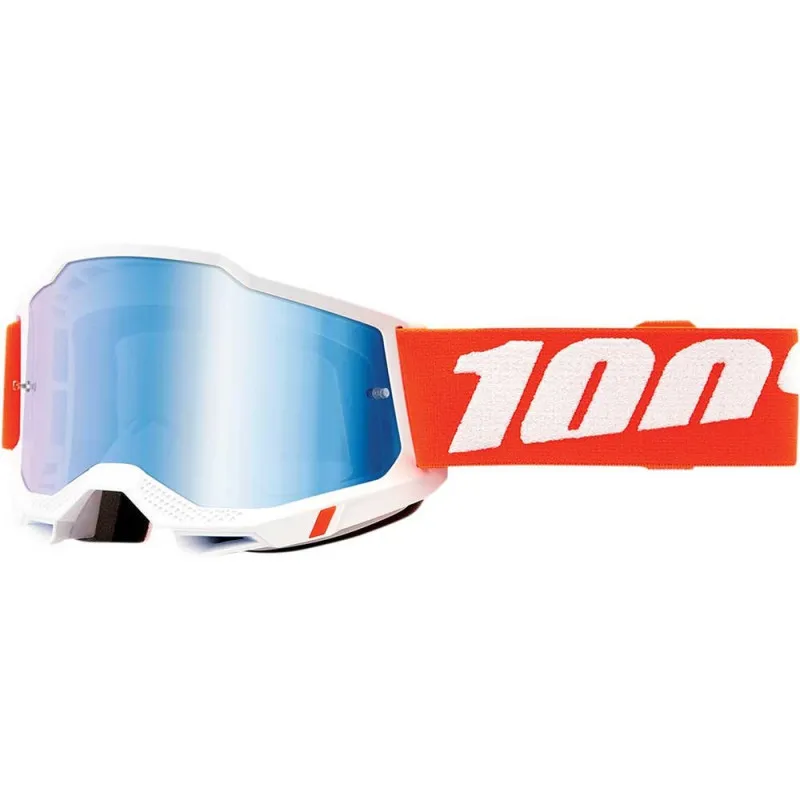 Ochelari motocross 100% ACCURI2 SEVASTOPOL - MIRROR BLUE Bestseller